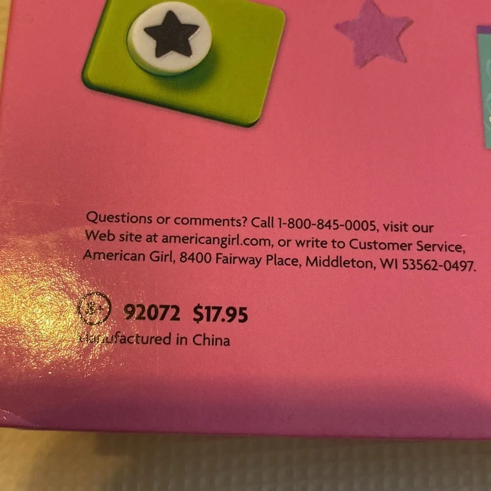 American Girl Paper Punch Art kit